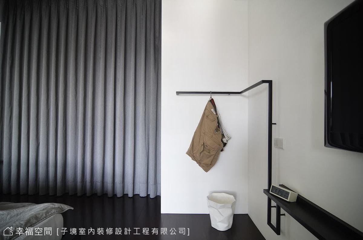 主臥展示與收納