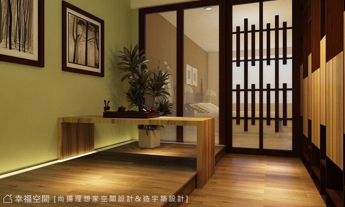 打坐區
