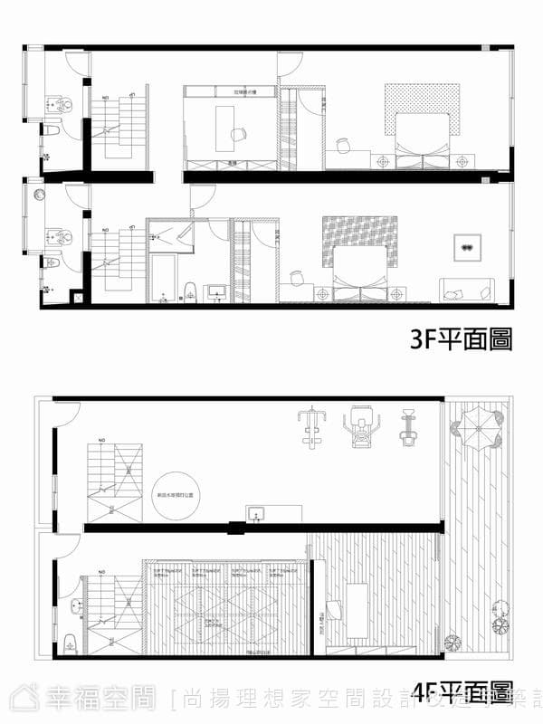 3F-4F平面圖