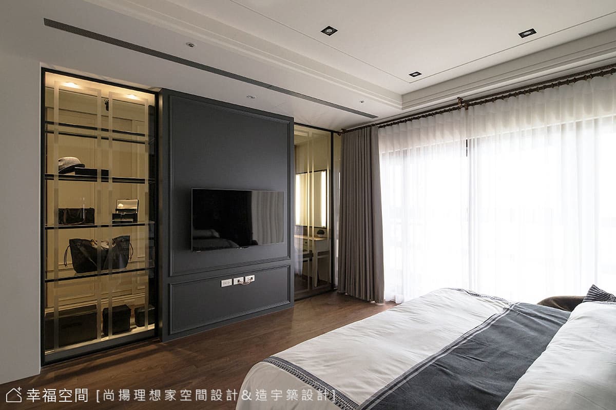 主臥電視牆