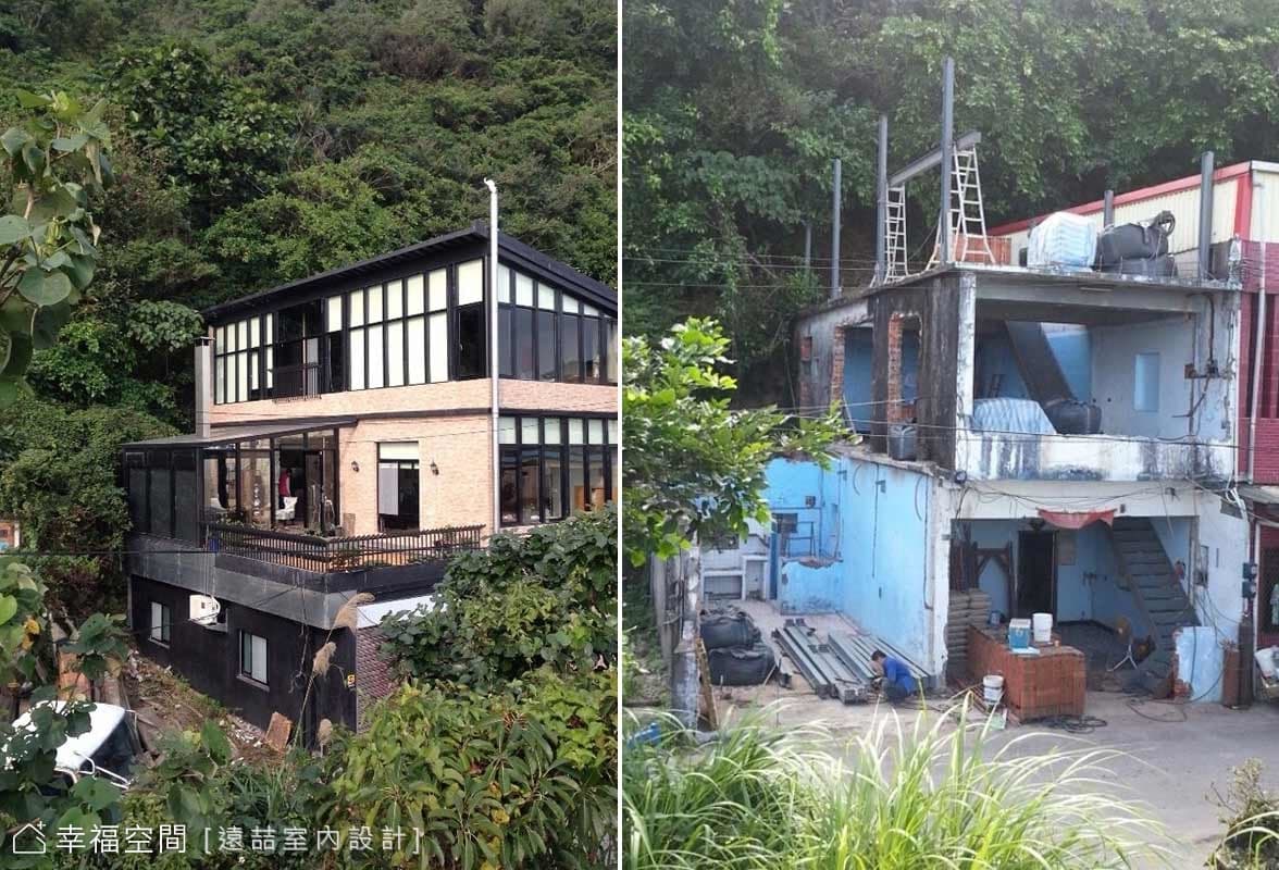 裝修前後
