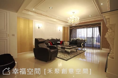 金箔牆面