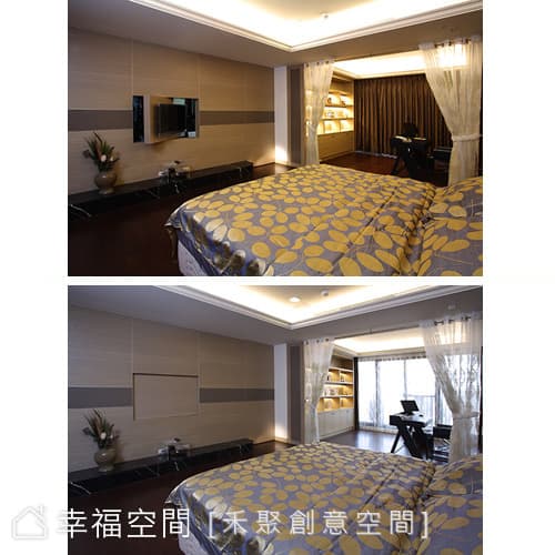 主臥電視牆