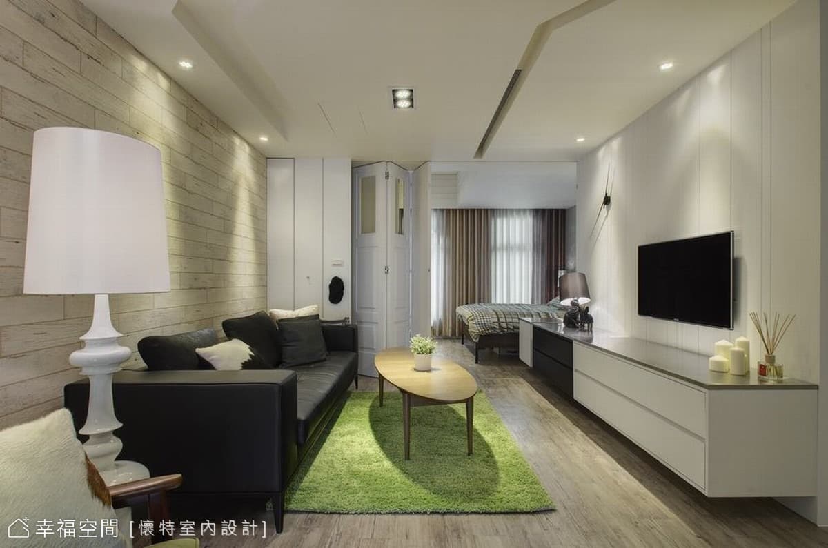 時尚雅痞 設計師的住辦合一