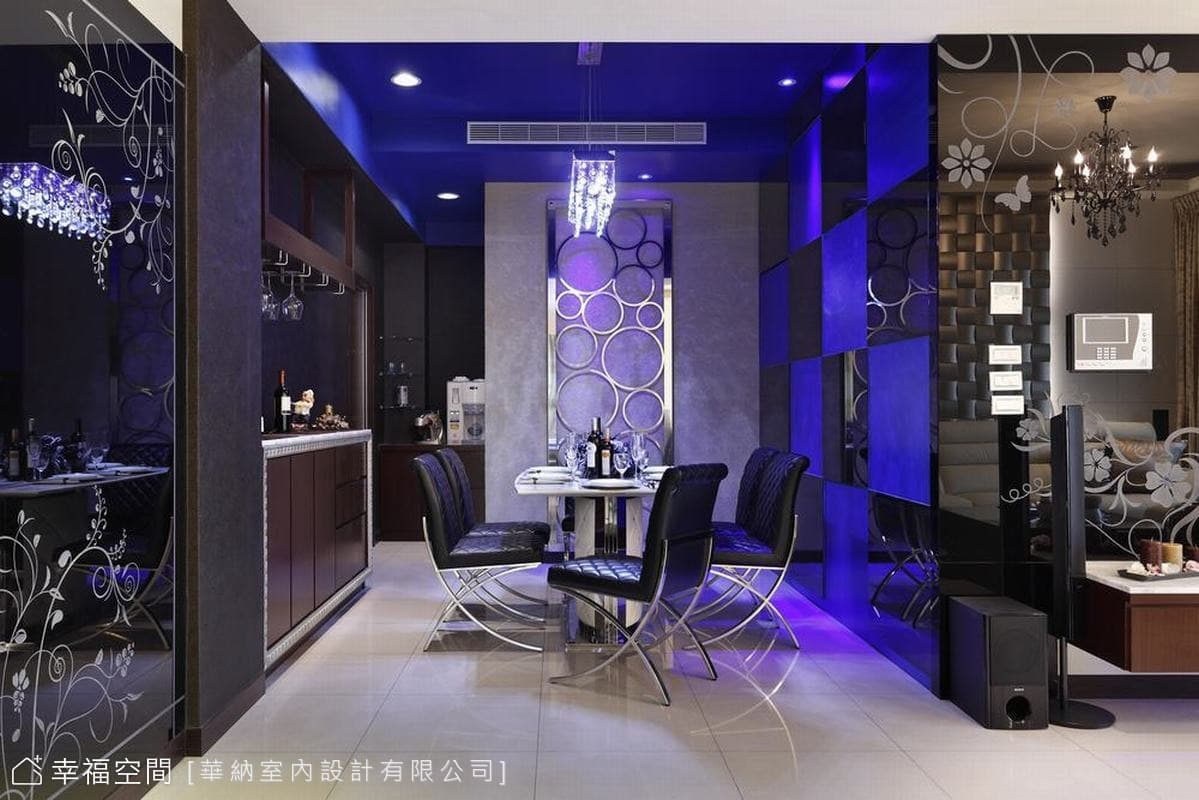 融合古典與後現代時尚風的舒適居家
