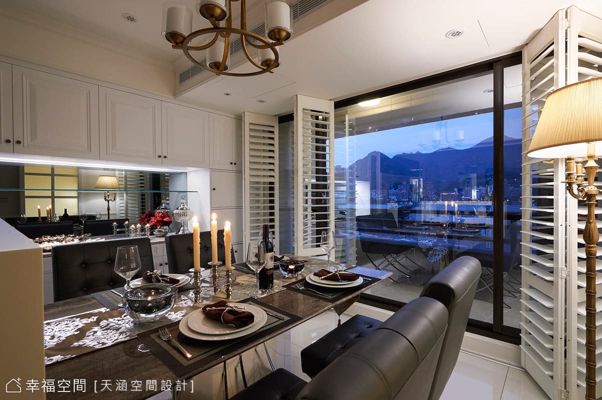 眺望河景 與家人共進食尚饗宴