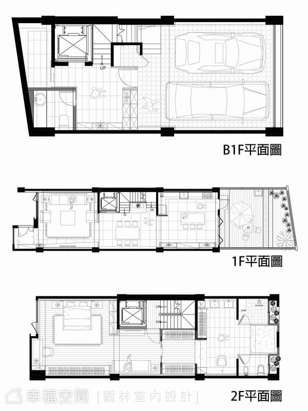 B1-2F平面圖
