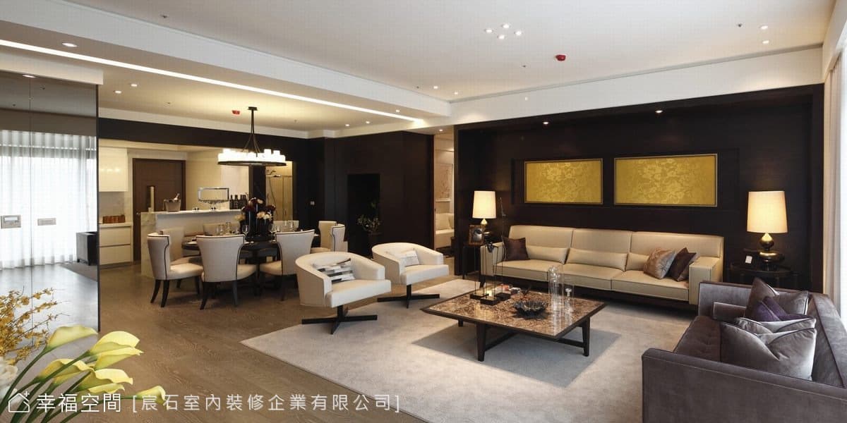 對比設色 鋪敘優雅質感生活