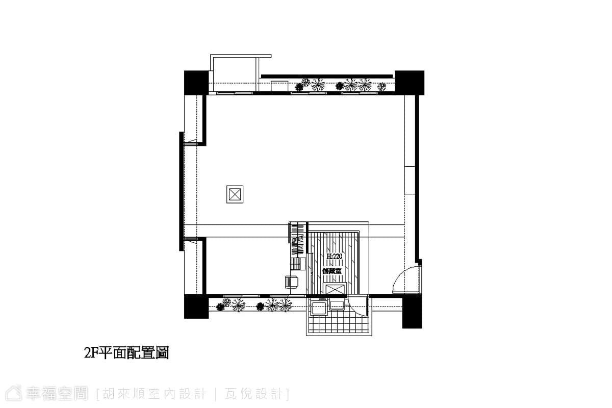 夾層平面配置圖