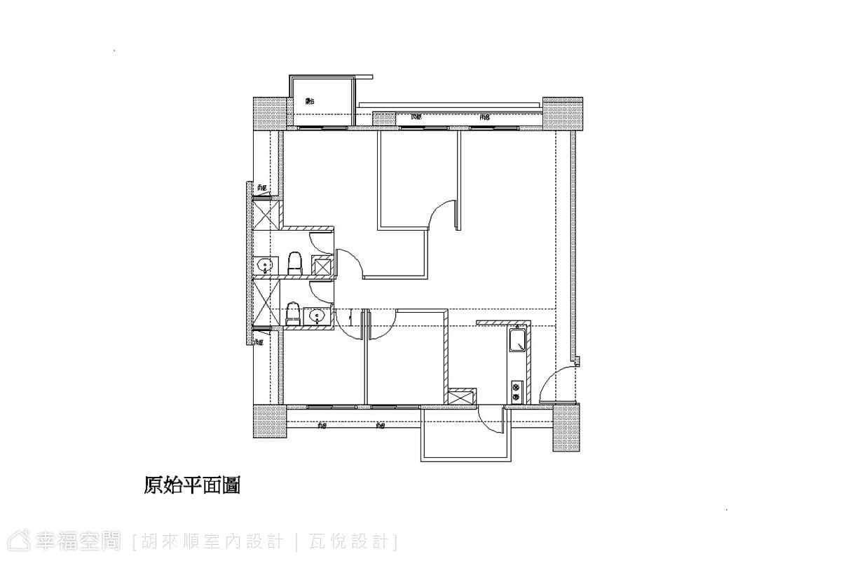 原始平面圖