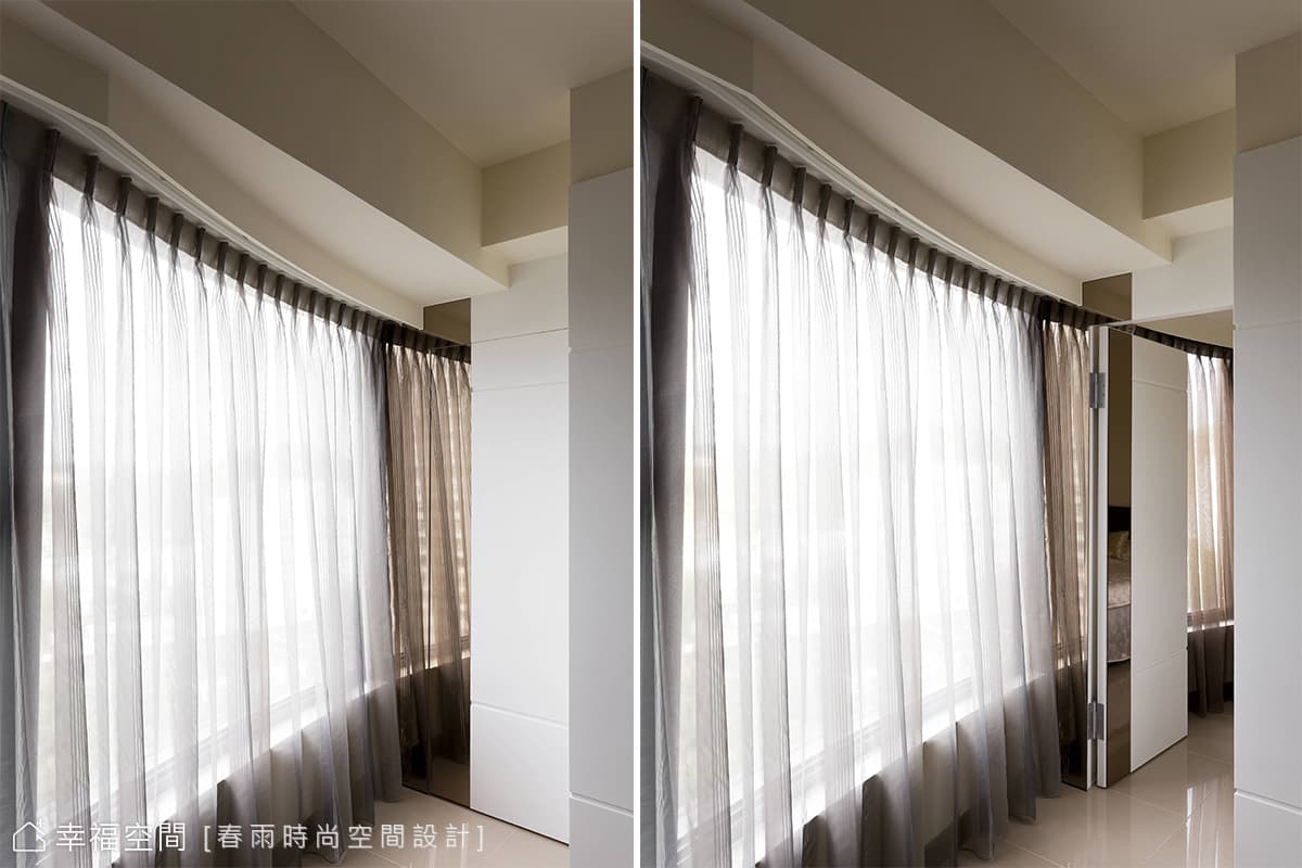 進入主臥空間