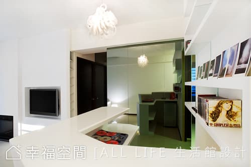鏡面造型牆