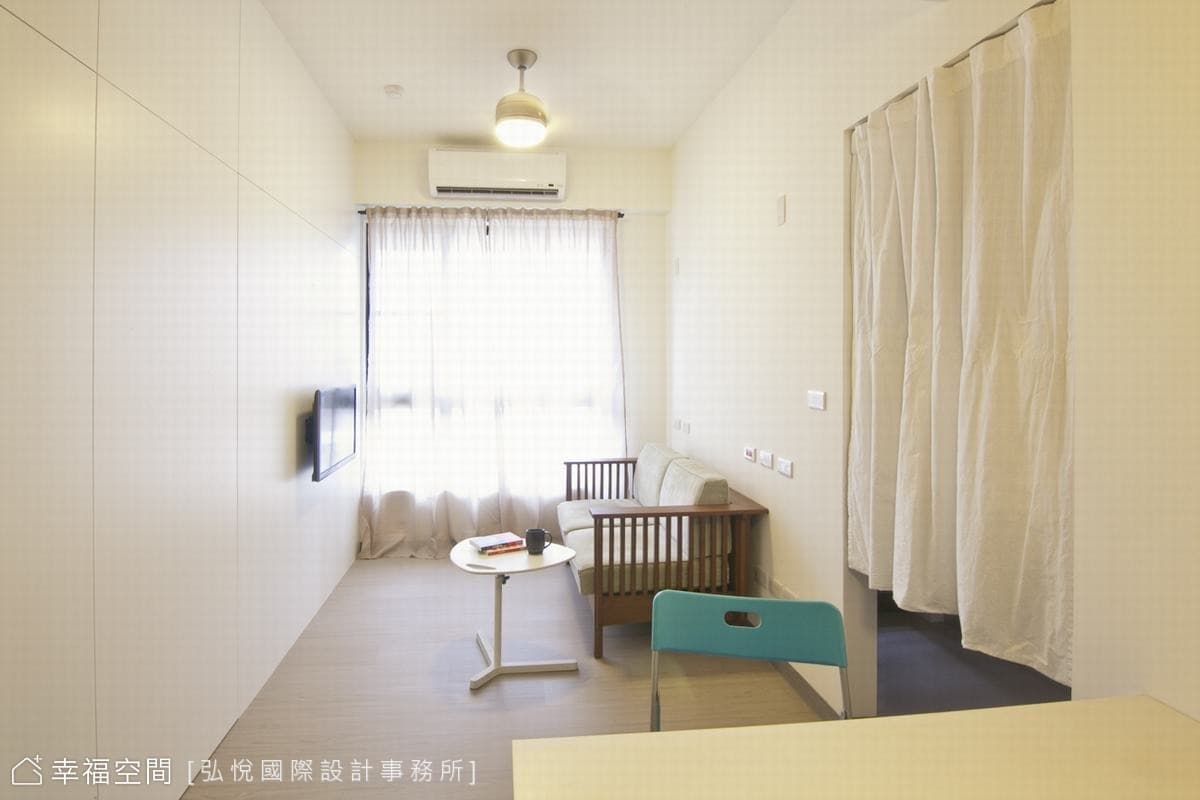 視覺零負擔 清爽紓壓宅