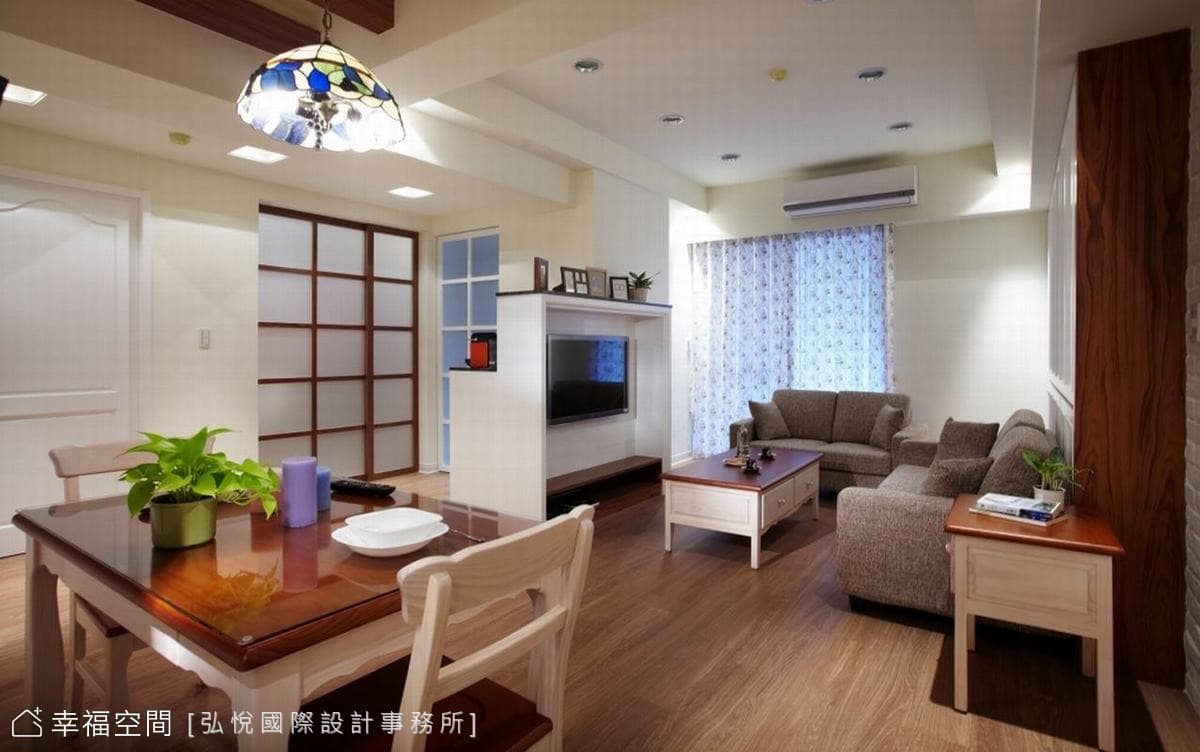 多彩磚面 打造乾淨甜蜜鄉村風