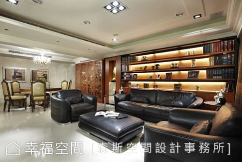 30年老屋變身書香門第宅