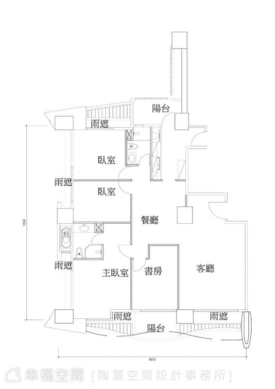 原始平面圖