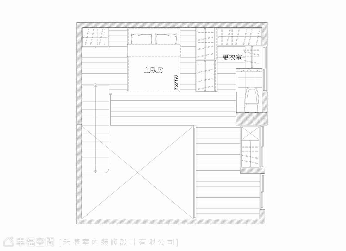夾層平面圖