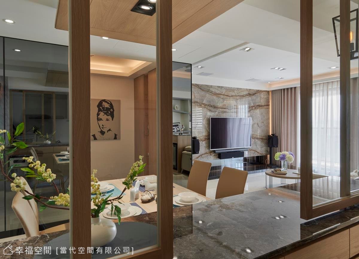 奢隱光境 品酌自逸生活慢調｜現代法式｜28坪