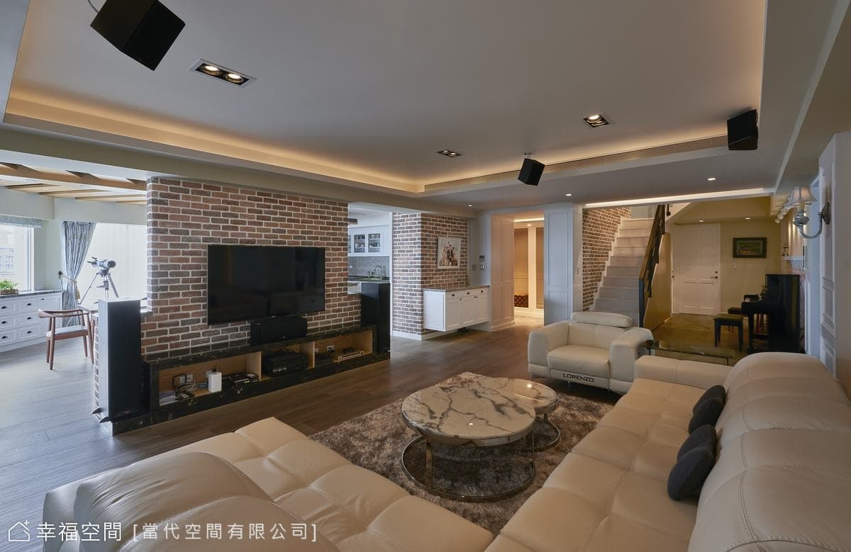 美式溫馨別墅 品味環景寫意生活│120坪