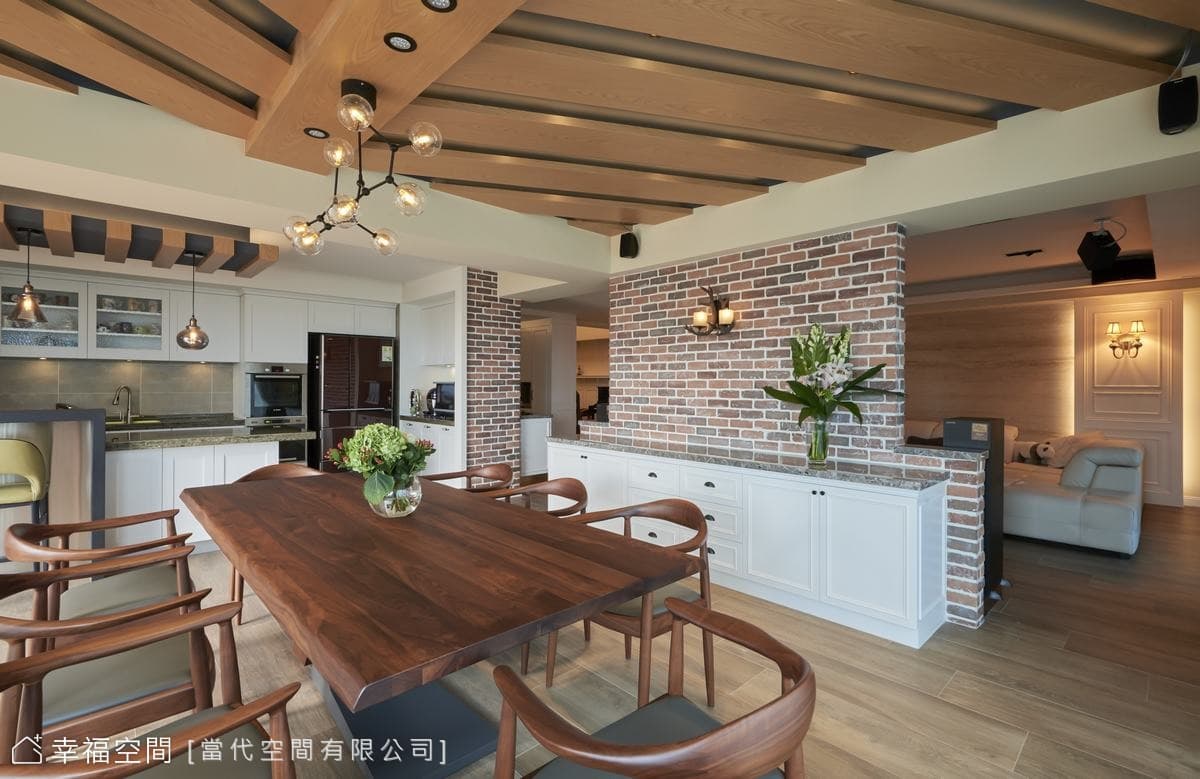 美式溫馨別墅 品味環景寫意生活│120坪