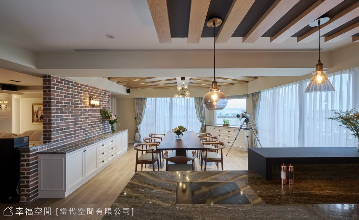 美式溫馨別墅 品味環景寫意生活│120坪
