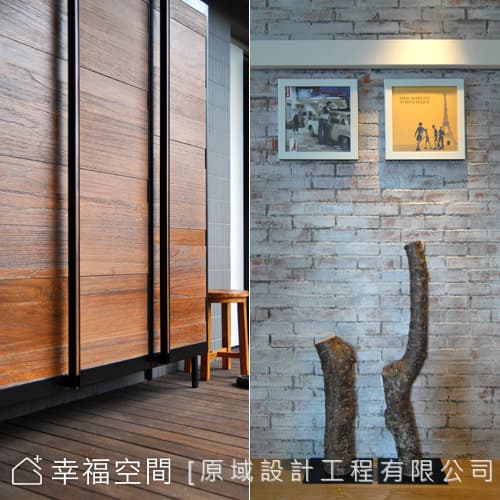 室外陽台玄關牆