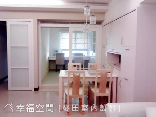 餐廳面向書房