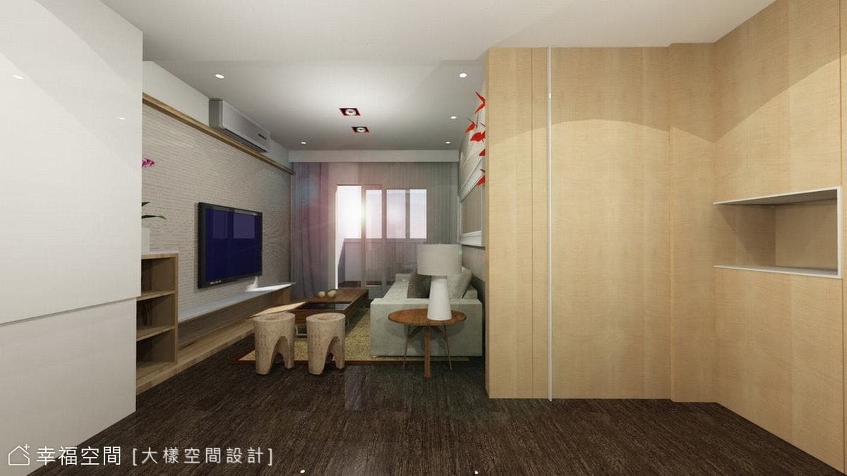 餐廳面向客廳