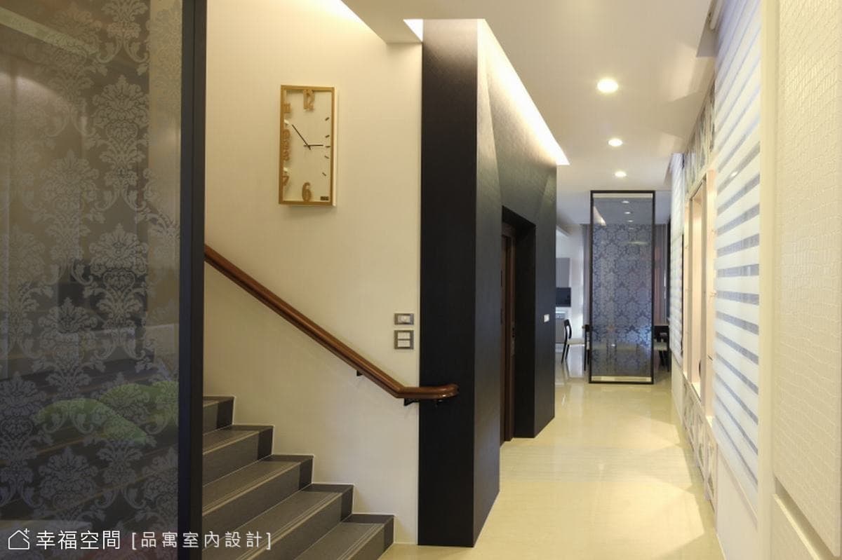 夾紗玻璃端景