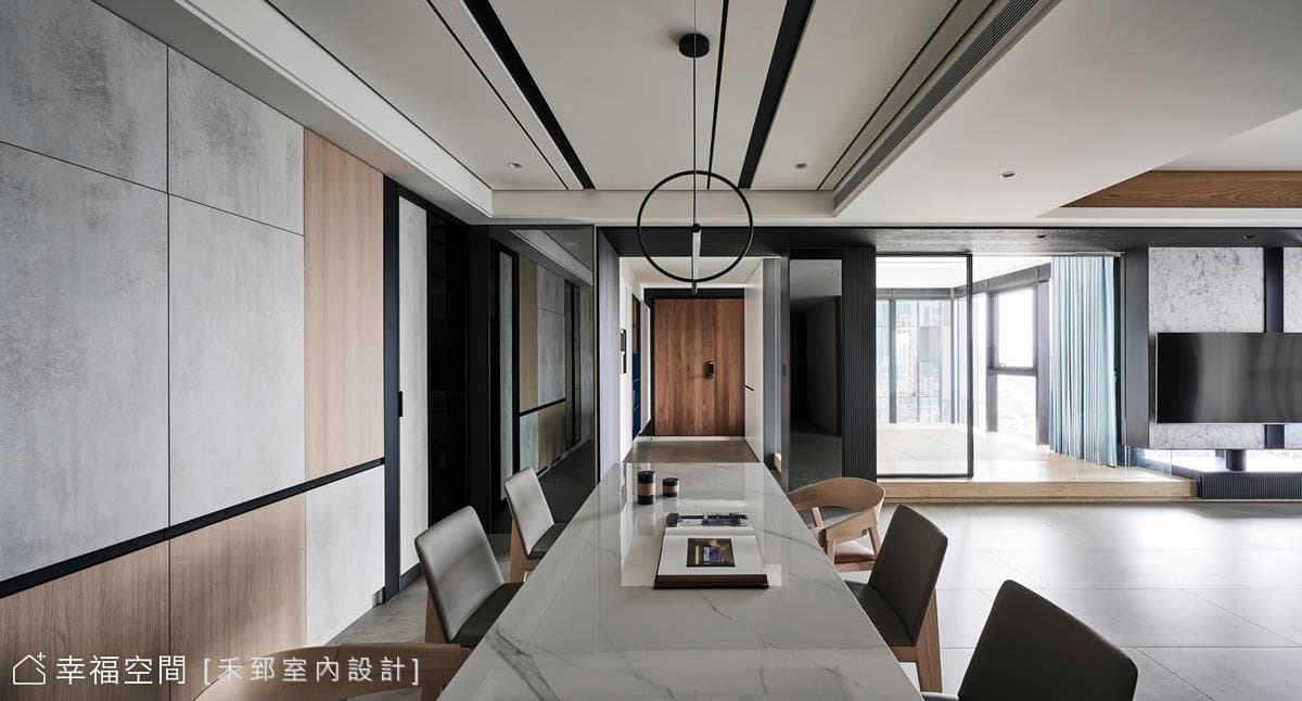 陽光大男孩的無拘生活，以日光藍調譜出自在氣息｜現代風｜45坪