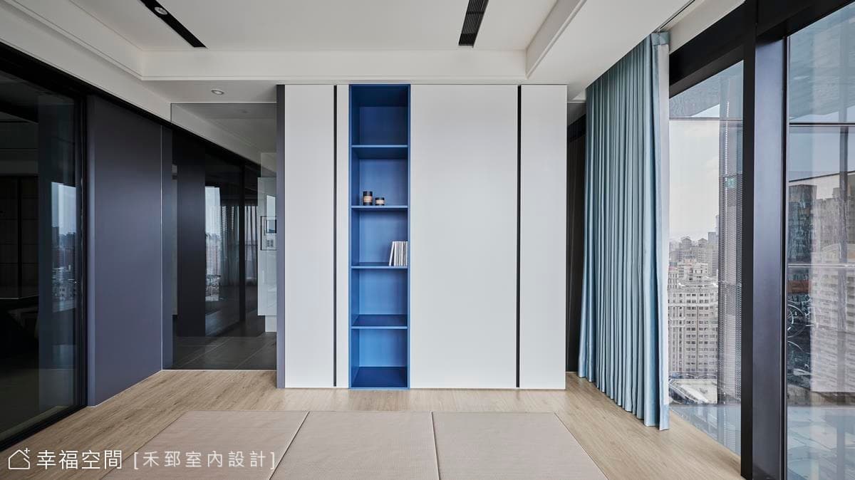 陽光大男孩的無拘生活，以日光藍調譜出自在氣息｜現代風｜45坪