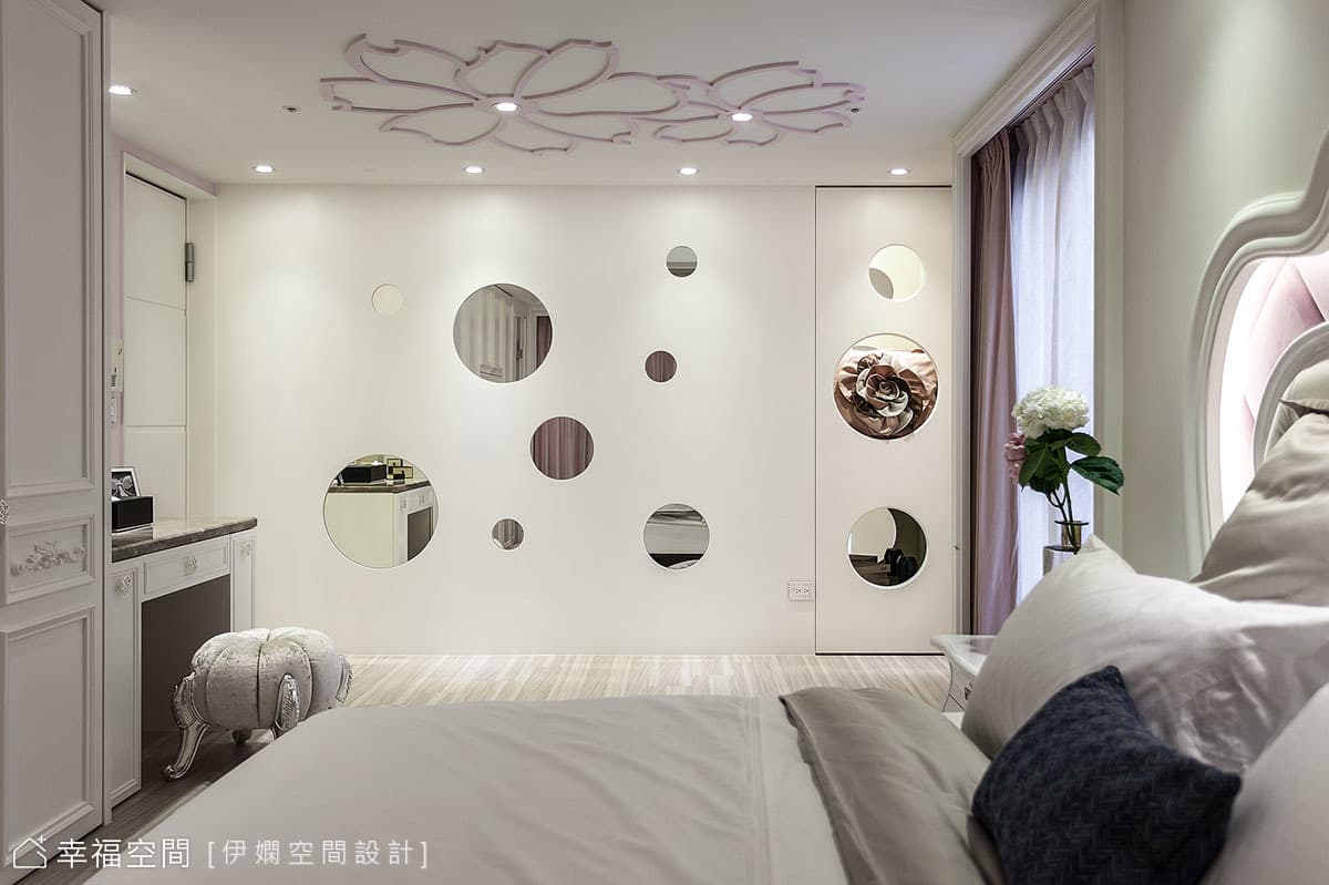 女孩房造型牆