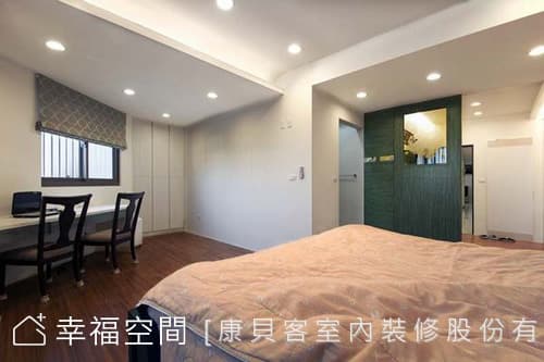 主臥室屏風