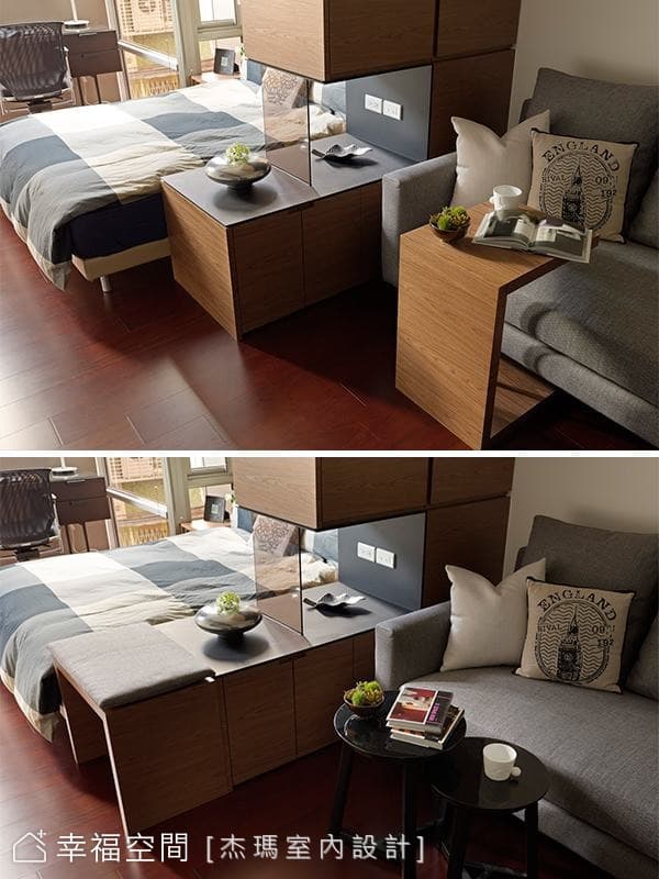客廳與睡眠區