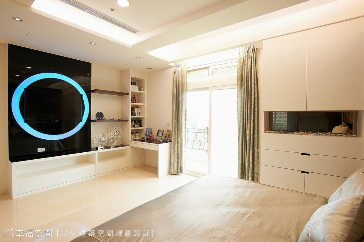 男孩房電視牆