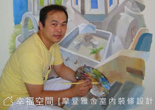 手繪壁畫