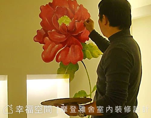 客廳背牆