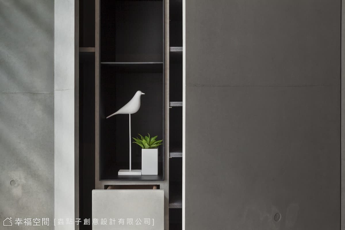 端景牆與收納