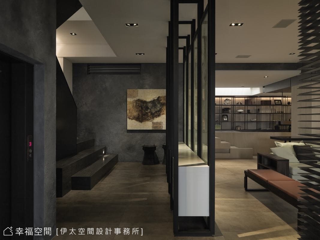 廊道端景