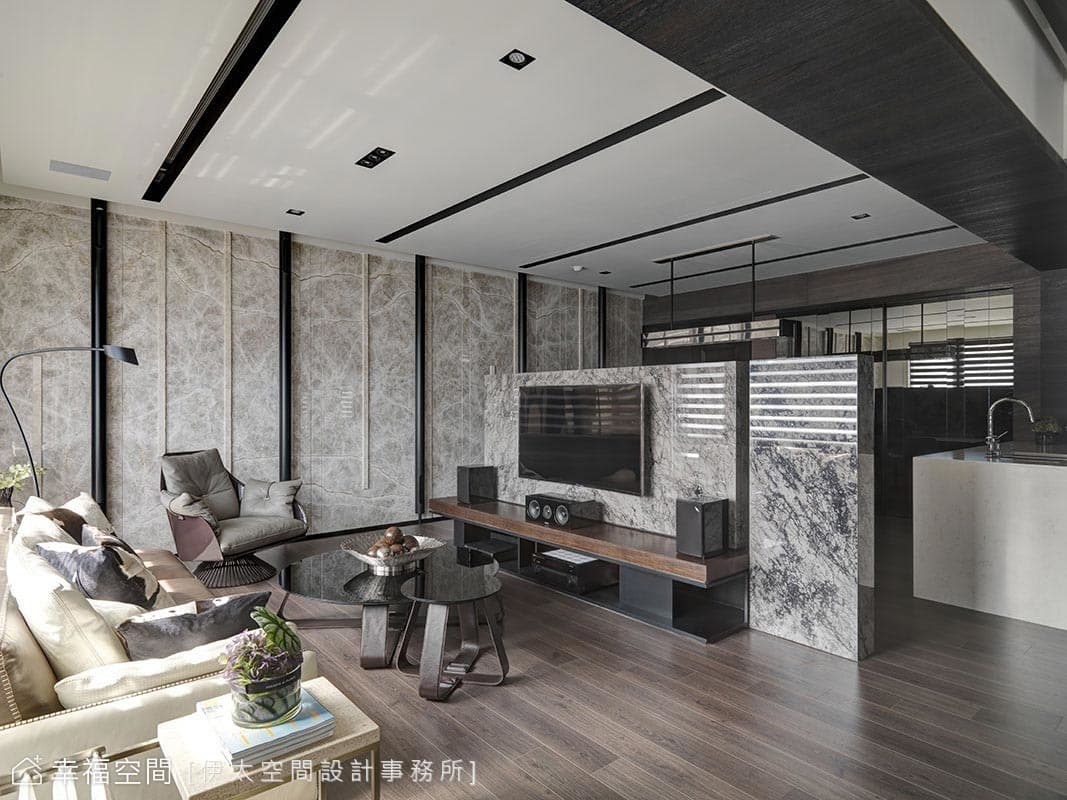 石材造型牆