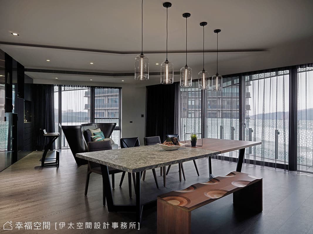餐廳與吧台區
