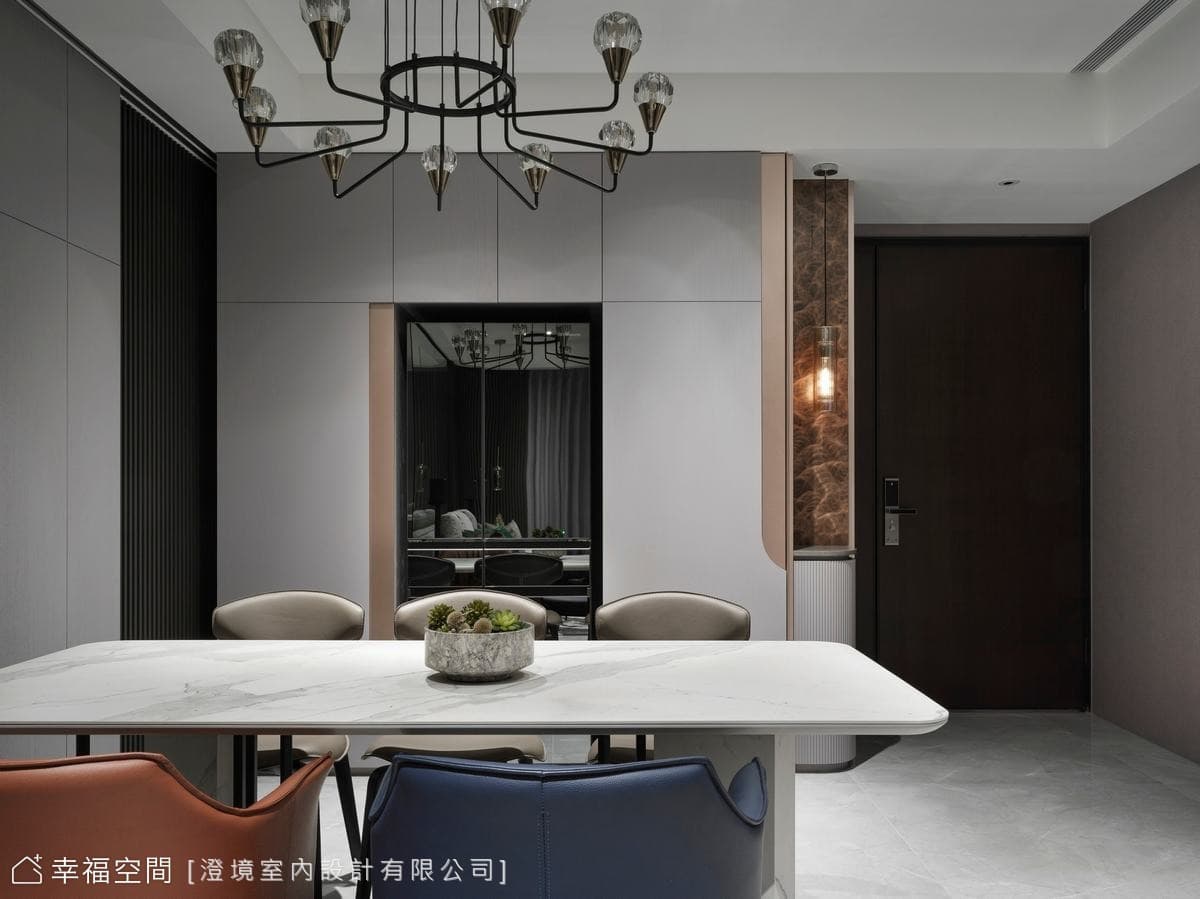 沉穩現代語彙 構築時尚質感美宅│34坪