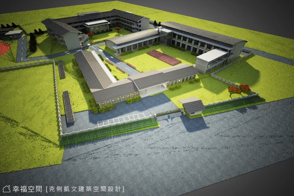 校區鳥瞰(教室區)