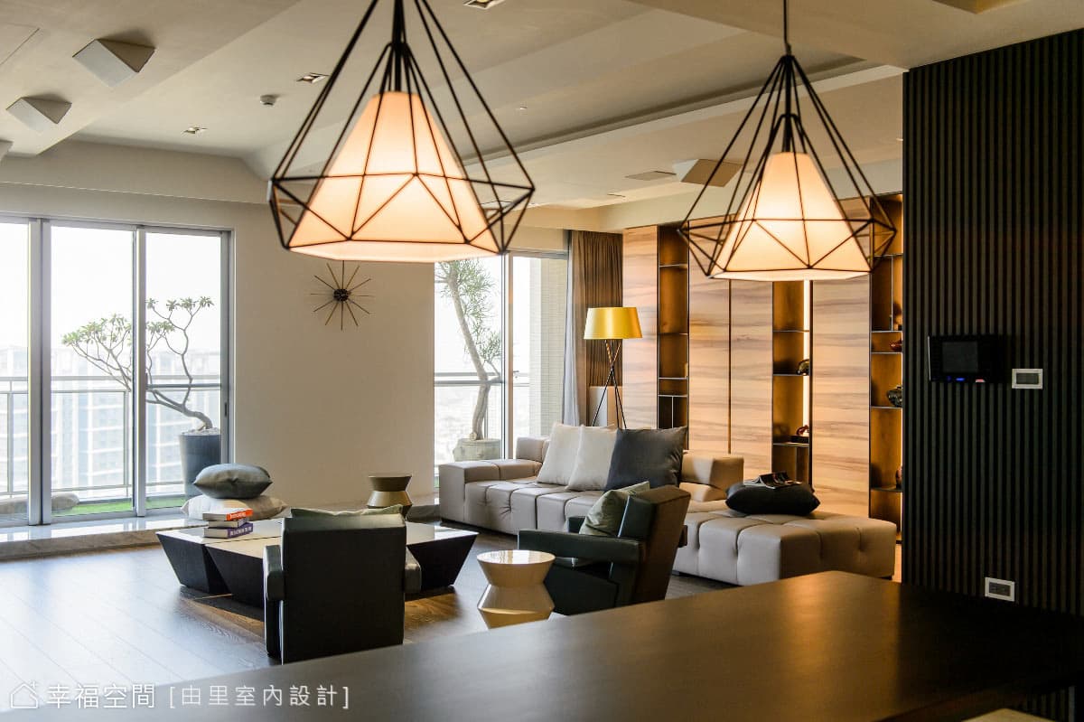 造型燈具加分