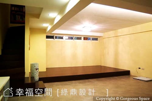 起居室、和室