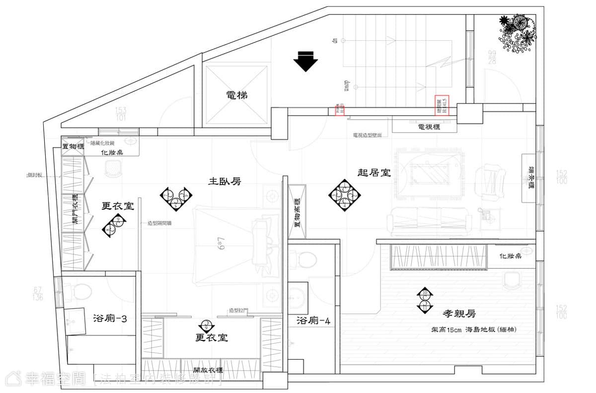 3F平面圖