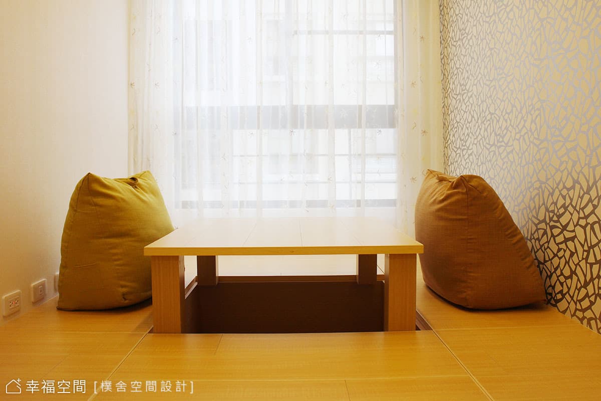 升降式和室桌