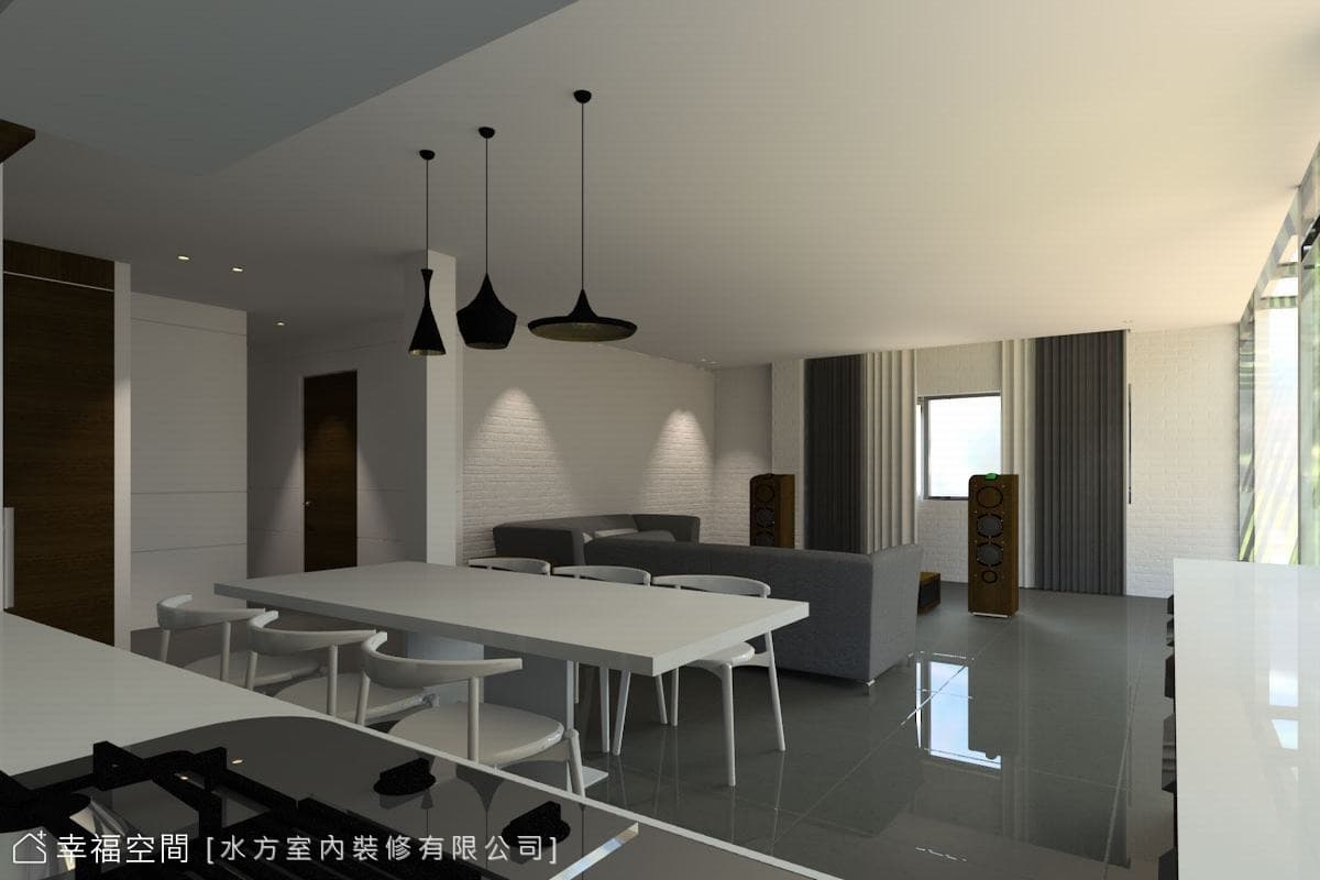 開放式餐廚空間