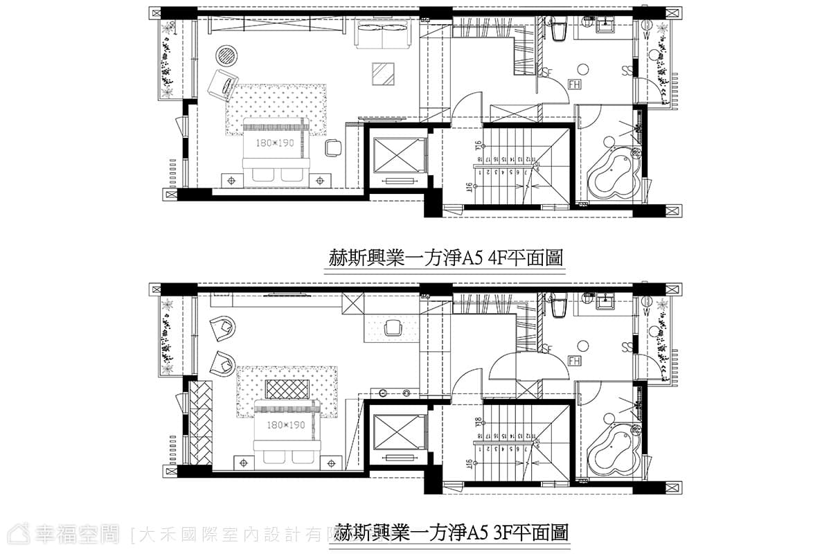 3.4F平面配置圖