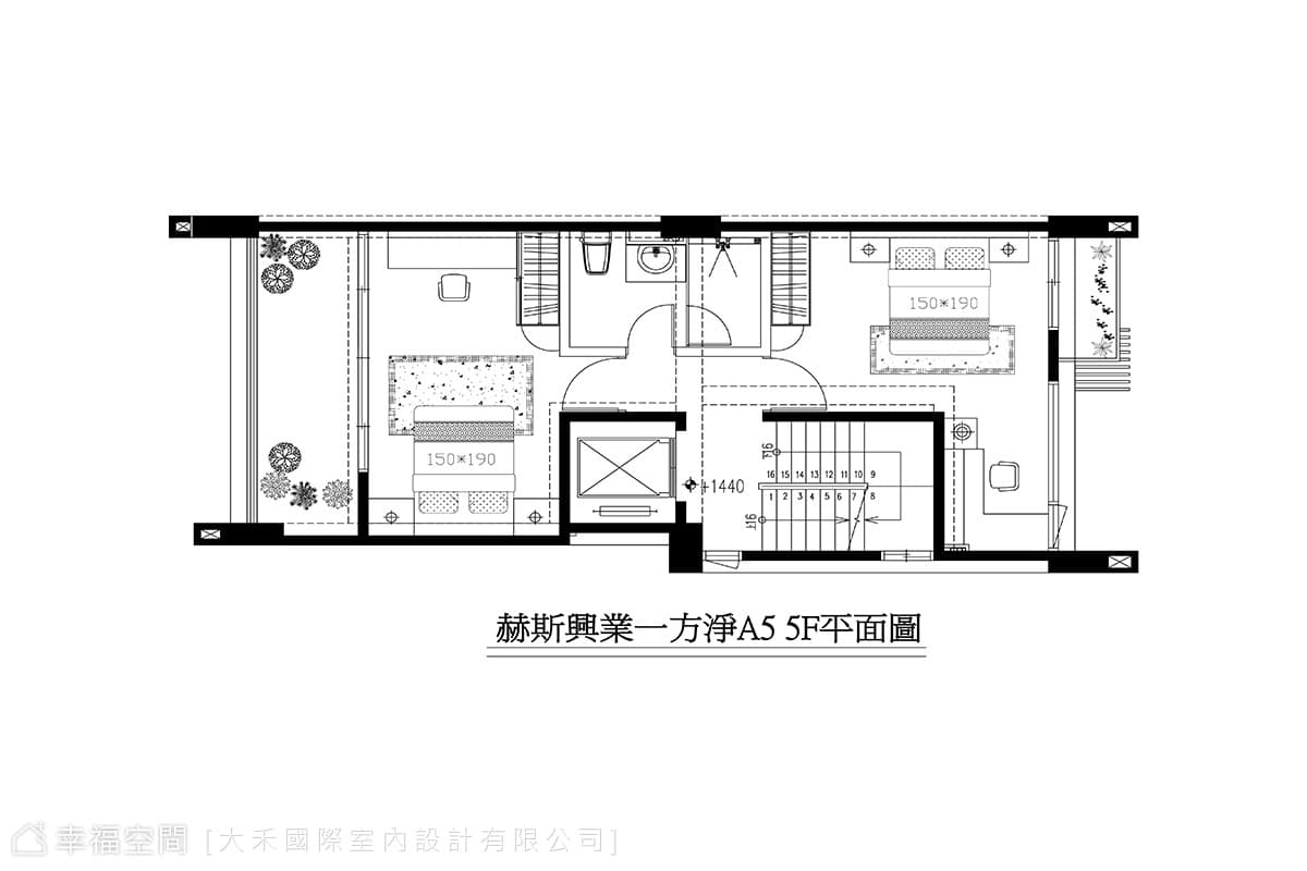 5F平面配置圖